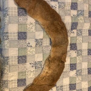 Vintage 1950s Luxurious Brown Fur Stole